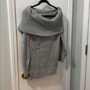 Slouchy off the shoulder sweater